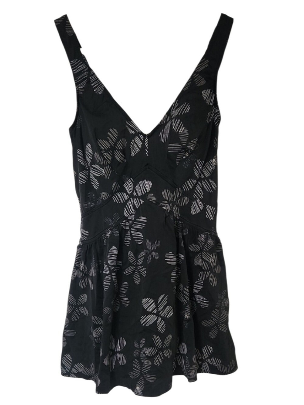 Vintage Swimsuit One Piece Dress Style
